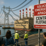 Gráfico de demanda y déficit energético en Gran Canaria 2026