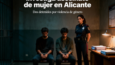 Detenidos dos hombres en Alicante por el asesinato de una mujer