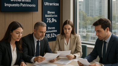 En España hay 228.575 personas con grandes riquezas sujetas al Impuesto sobre el Patrimonio, diseñado para gravar aquellos que superen los 700.000 euros de valor neto, de acuerdo con los datos de la Agencia Tributaria sobre declarantes de dicho tributo en 2023. 4 Gráfico de evolución histórica de ultrarricos y número de declarantes 2013-2023