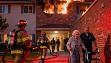 Incendio en Residencia de Mayores Carrión de Calatrava