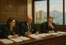 Gráfico cronológico del proceso judicial y decisiones clave caso Novo Carthago