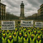 Lectura de manifiesto y concierto de Fermín Balentzia para cerrar el acto