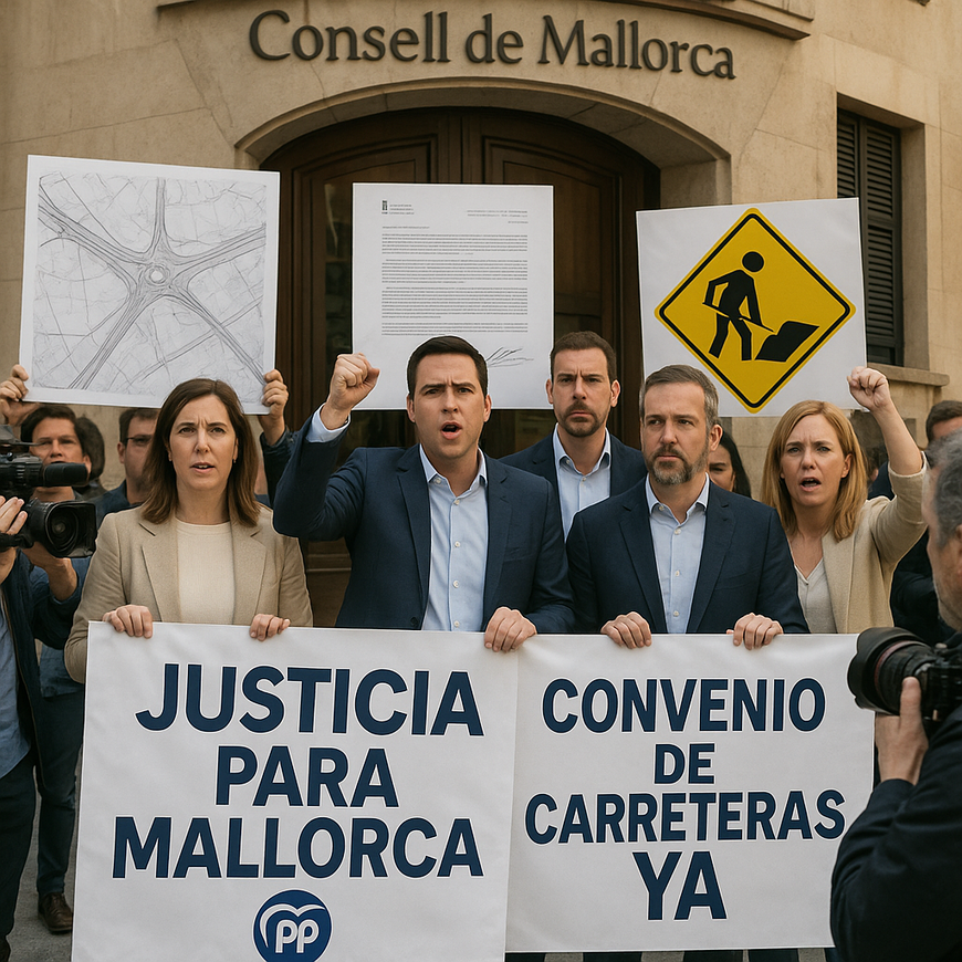 Gráfica comparativa inversión en transportes Cataluña vs Baleares