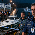 Eurodiputados en rueda de prensa presentando informe sobre Barbate y Campo de Gibraltar