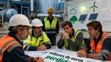 Gráfico de proyectos cancelados y paralizados en Europa