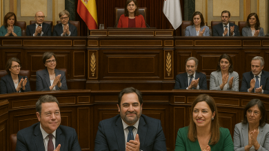 Reforma Histórica del Estatuto de Autonomía de Castilla-La Mancha: Congreso Aprueba Toma en Consideración con Amplio Consenso y Debate Político 2 Delegación de Castilla-La Mancha en el Congreso defendiendo el nuevo estatuto