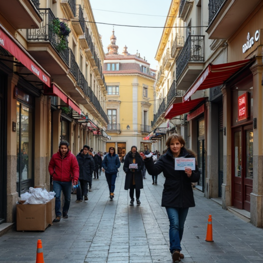 Gráfico comparativo de tasas entre viviendas y locales Grupo C
