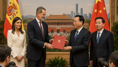 Mapa de relaciones estratégicas y comerciales España-China