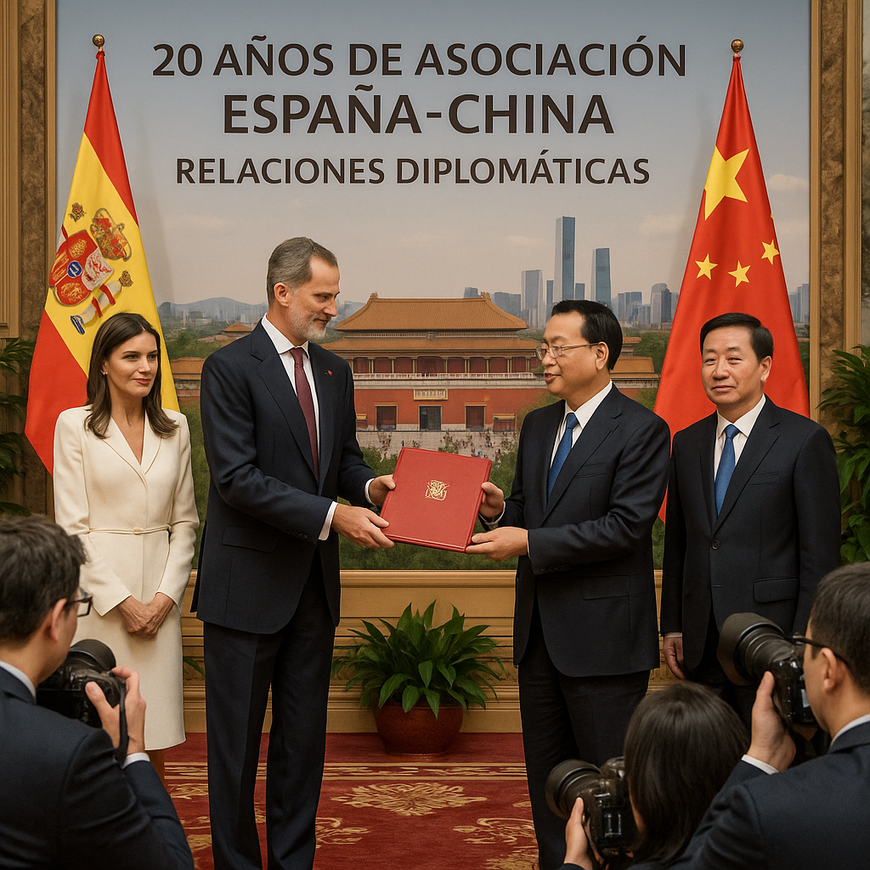 Mapa de relaciones estratégicas y comerciales España-China