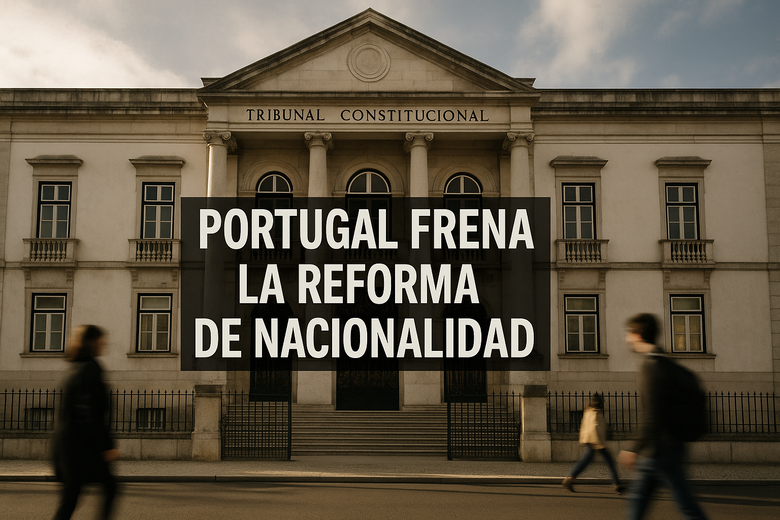 Fachada del Tribunal Constitucional de Portugal en Lisboa