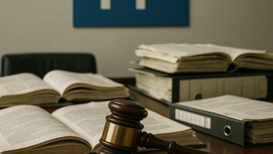 Los casos de corrupción del PP abiertos a finales de 2025 superan en más de 22 veces la cuantía de los atribuidos al PSOE 26 Imagen de archivo del logo del Partido Popular junto a documentos judiciales