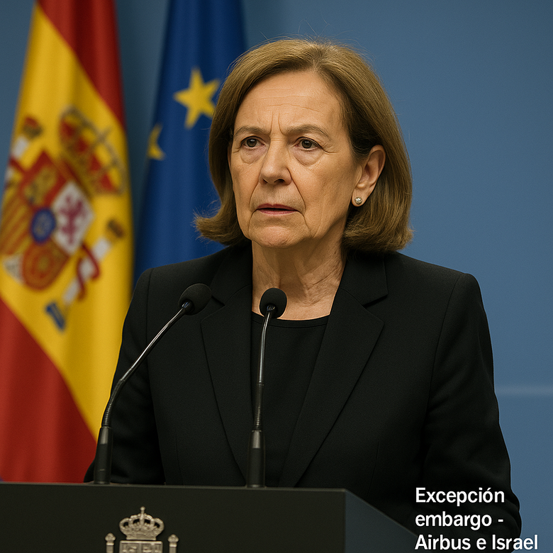 Margarita Robles en rueda de prensa tras un Consejo de Ministros