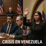 Nicolás Maduro en el banquillo de un tribunal de Nueva York mientras Delcy Rodríguez jura el cargo en Caracas