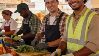 Trabajadores inmigrantes en España contribuyen a la economía mediante cotizaciones sociales