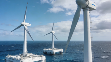 España abre la carrera para instalar los primeros parques eólicos marinos con tres zonas frente a Asturias 7 Parque eólico marino flotante en aguas españolas