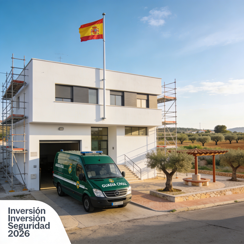 Cuartel Guardia Civil Valencia en obras de modernización