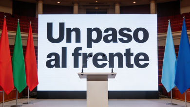 La nueva alianza de izquierdas “Un paso al frente”: qué es, quién la impulsa y qué pretende frente a PP y Vox 10 Cartel político con el lema “Un paso al frente” y símbolos de varias fuerzas de izquierdas